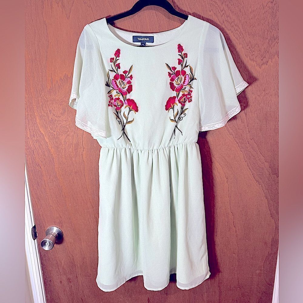 ModCloth Mint Emulate Ethereal Dress Size S